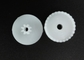 20mm Wheel White Plastic Crown Gears Compact With 28 Z Straight Teeth